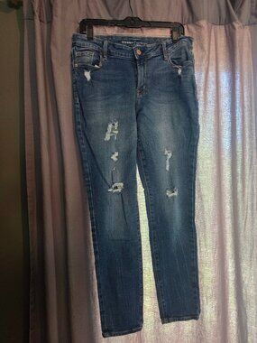 Old Navy Rockstar Mid-Rise Skinny Jeans, Size 10